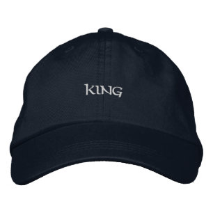 Casquette Brodée Beaux Hommes Garçon Beau Roi Texte personnalisé Im
