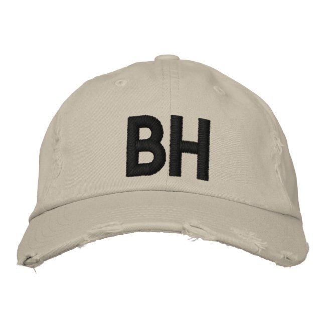 CASQUETTE BRODÉE BH HAT BEACH HAVEN LBI NEW JERSEY 08008  (Devant)