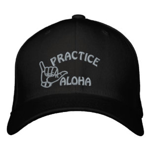 Casquette Brodée Big Island Practice Aloha Shaka (Hang Loin)