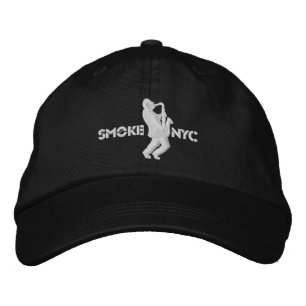 Casquette Brodée Blanc sur Black BB