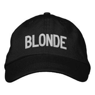 Casquette Brodée Blonde de Sooled