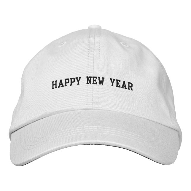 Casquette Brodée Bonne année À la recherche du Casquette-cadeau idé (Devant)