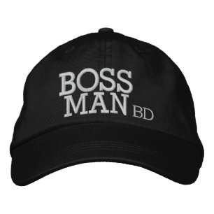 CASQUETTE BRODÉE BOSS MAN