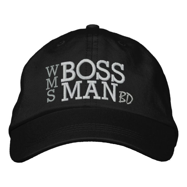 CASQUETTE BRODÉE BOSS MAN (Devant)
