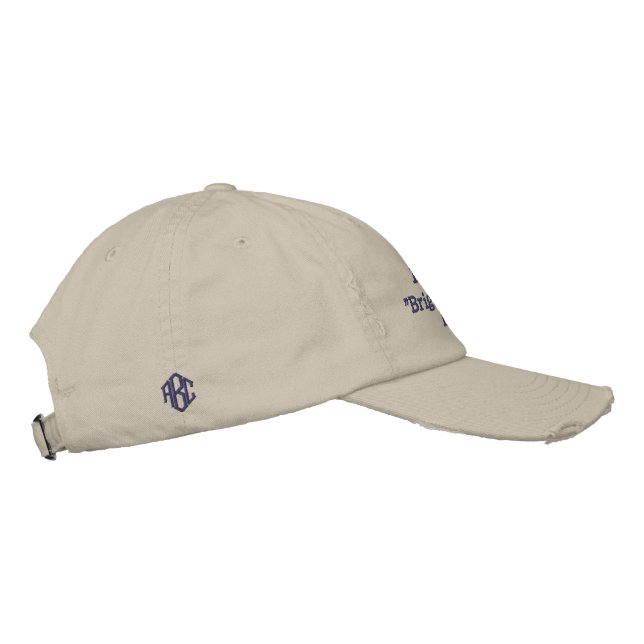 Casquette Brodée Bouchanan Clan Motto Personnalisé (Droite)