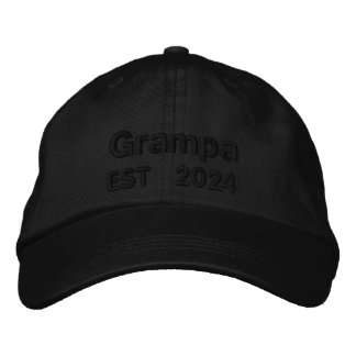 Casquette Brodée Brodé personnalisé, cadeau personnalisé pour Gramp