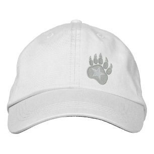 Casquette Brodée Broderie de l'Ours Paw Wild Star