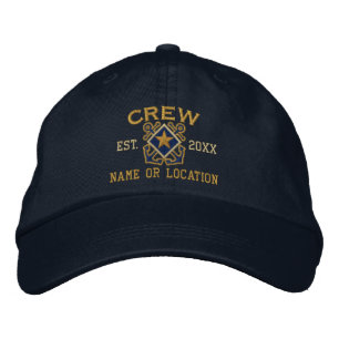 Casquette Brodée Broderie nautique personnalisée d'étoile