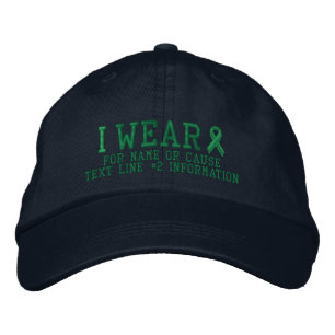 Casquette Brodée Broderie personnalisée de sensibilisation au ruban