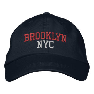 Casquette Brodée BROOKLYN NYC sur la marine