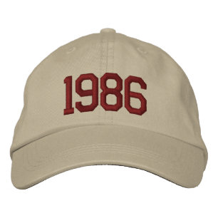 Casquette Brodée Cadeau d'anniversaire personnalisé avec année de v