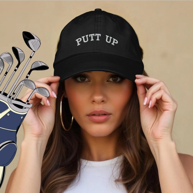 Casquette Brodée Cadeau de golf personnalisé pour les joueurs qui a (Créateur téléchargé)