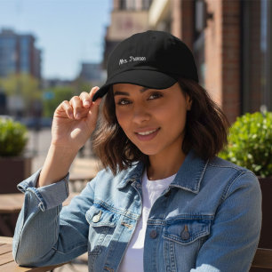 Casquette Brodée Cadeau de lune de miel personnalisé pour la mariée