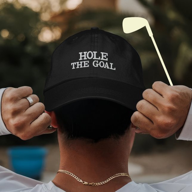 Casquette Brodée Cadeau personnalisé de Golf Goal pour les joueurs (Créateur téléchargé)