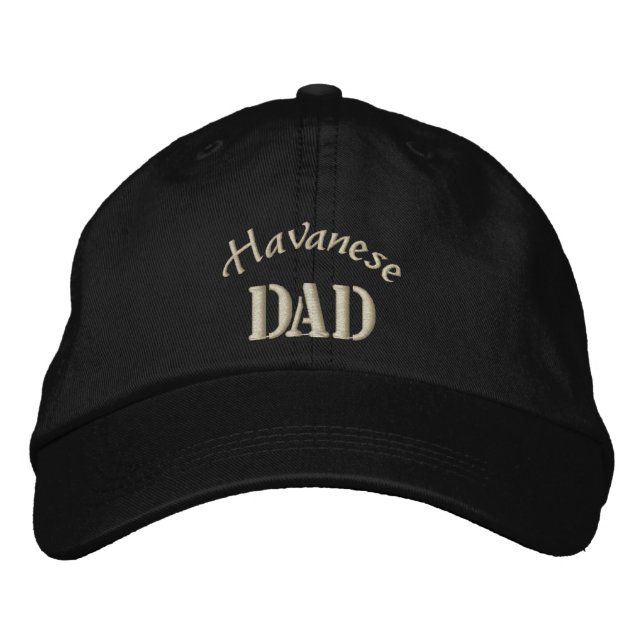 Casquette Brodée Cadeaux DAD Havanais. (Devant)