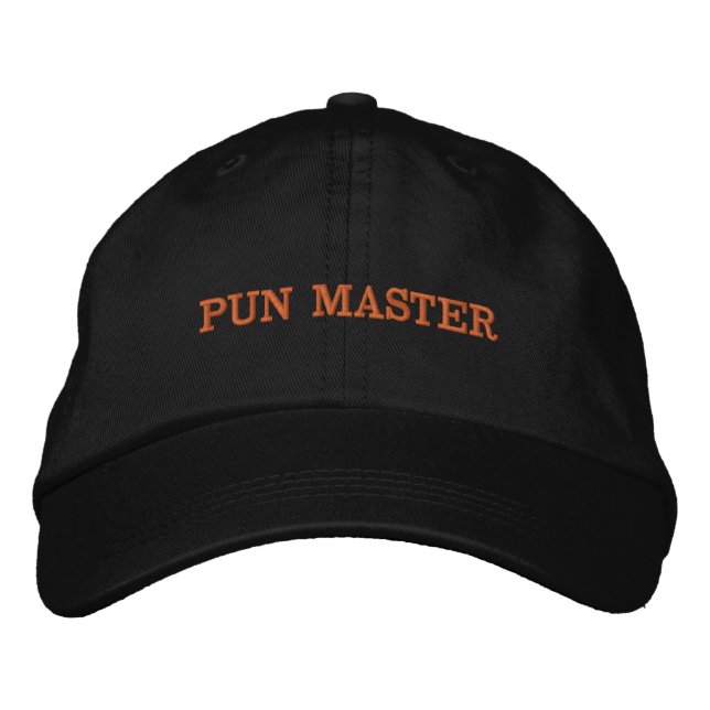 Casquette Brodée Calembours (Devant)