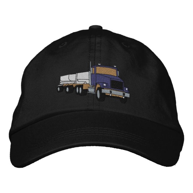 Casquette Brodée Camion-gravier (Devant)