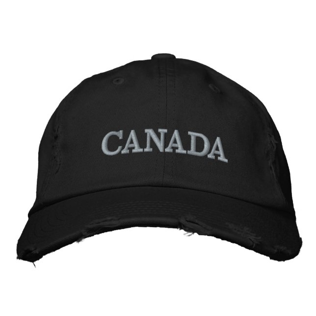 CASQUETTE BRODÉE CANADA (Devant)