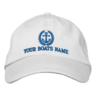 Casquette Brodée Capitaines de voiliers personnalisés