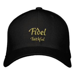 Casquette Brodée Casquette/Casquette Fidel Name