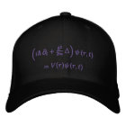 Casquette, équation Schrodinger, gris foncé