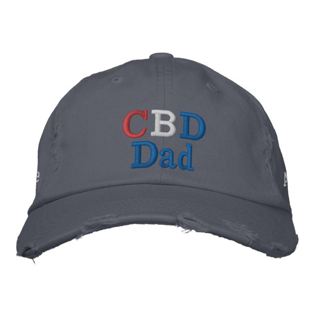 Casquette Brodée CBD Papa (Devant)