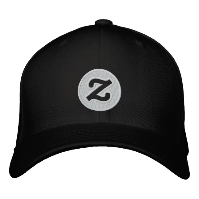Casquette Brodée Cercle Z 1,9 po (Devant)