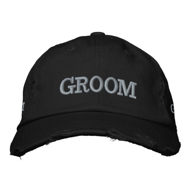 CASQUETTE BRODÉE CHAMBRE (Devant)