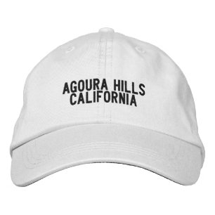 Casquette Brodée Chapeau Agoura Hills Californie