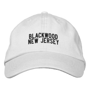 Casquette Brodée Chapeau BLACKWOOD New Jersey