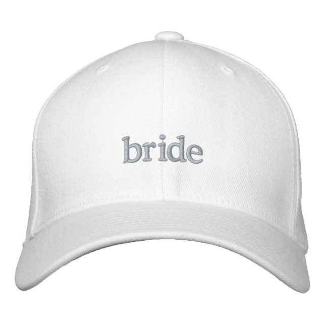 Casquette Brodée Chapeau de camionnette personnalisé blanc (Devant)