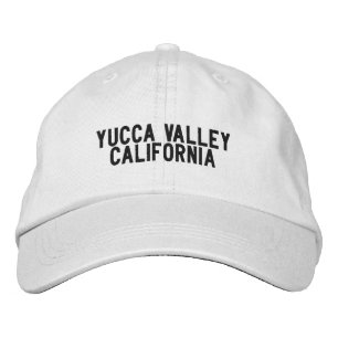 Casquette Brodée Chapeau de Yucca Valley Californie