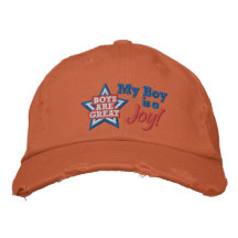 Chapeau « Distressed » brodé