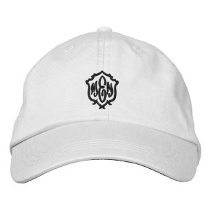 Casquette Brodée Chapeau élégant gracieux beau attirant beau homme