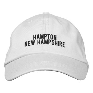 Casquette Brodée Chapeau Hampton New Hampshire