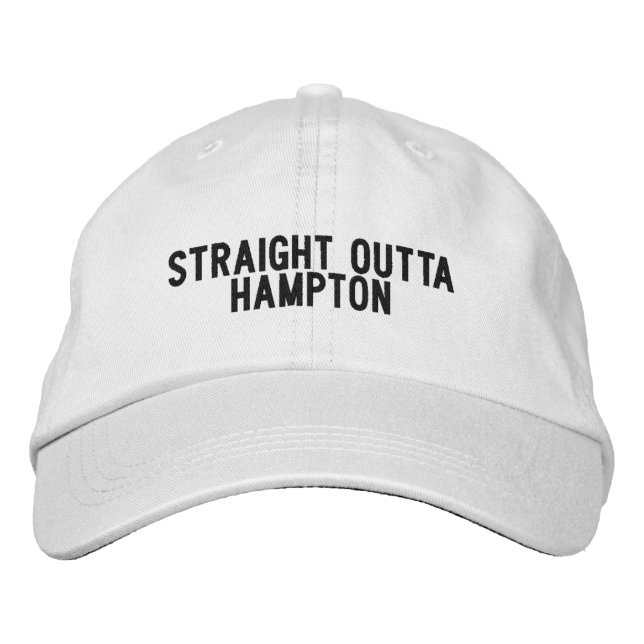 Casquette Brodée Chapeau Hampton New Hampshire (Devant)