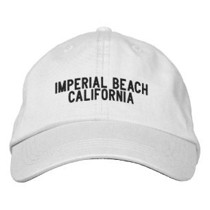Casquette Brodée Chapeau Imperial Beach Californie
