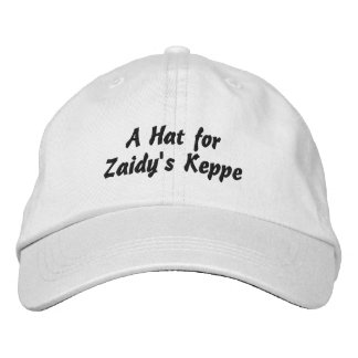Casquette Brodée Chapeau Keppe de Zaidy