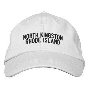 Casquette Brodée Chapeau North Kingston Rhode Island