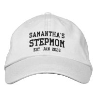 Chapeau personnalisé brodé pour belle-mère