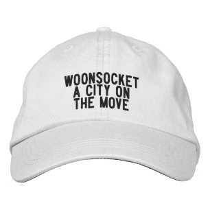 Casquette Brodée Chapeau WOONSOCKET Rhode Island