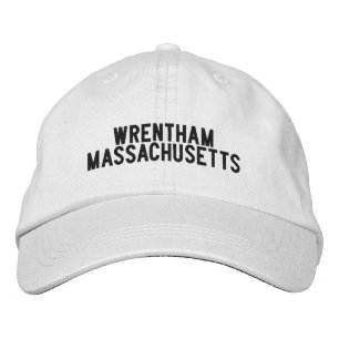 Casquette Brodée Chapeau Wrentham Massachusetts
