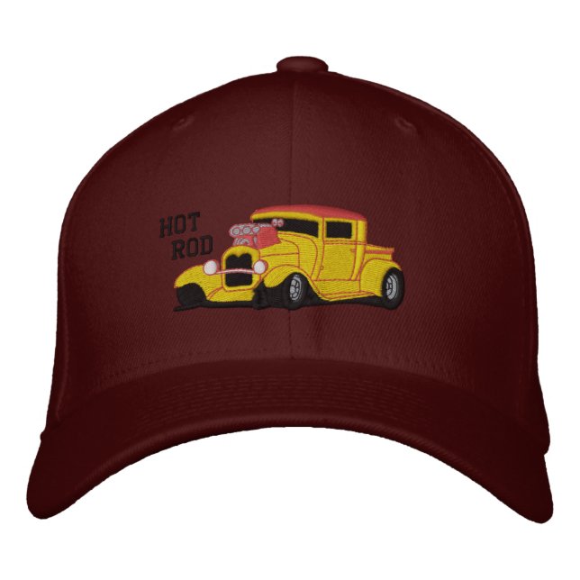 CASQUETTE BRODÉE CHAUD (Devant)