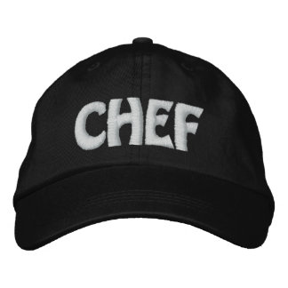 CASQUETTE BRODÉE CHEF