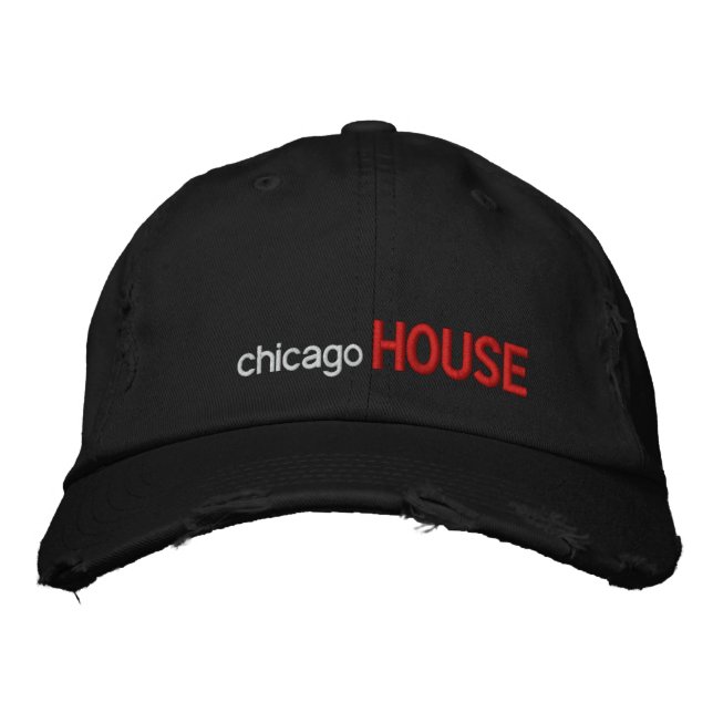Casquette Brodée chicago, MAISON (Devant)