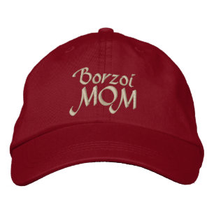 Casquette Brodée Chien de Borzoi MOM