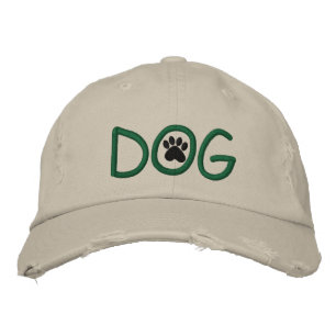 CASQUETTE BRODÉE CHIEN PAR SRF
