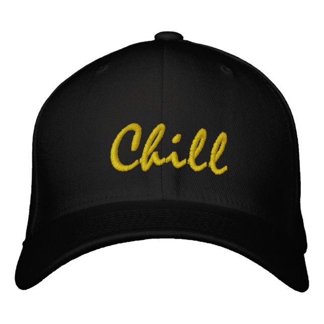 Casquette Brodée chill (Devant)