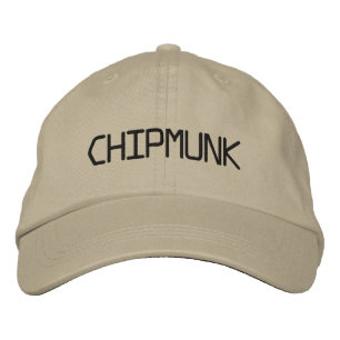 CASQUETTE BRODÉE CHIPMUNK