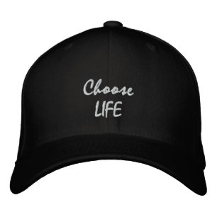 Casquette Brodée Choisir la vie